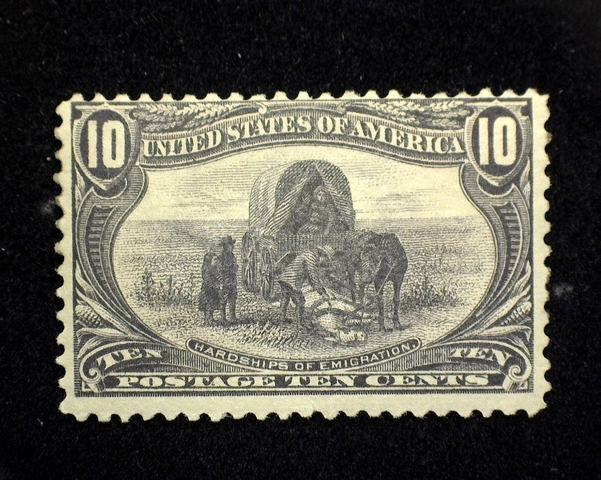 #290 10 cent Trans Mississippi Mint F LH US Stamp