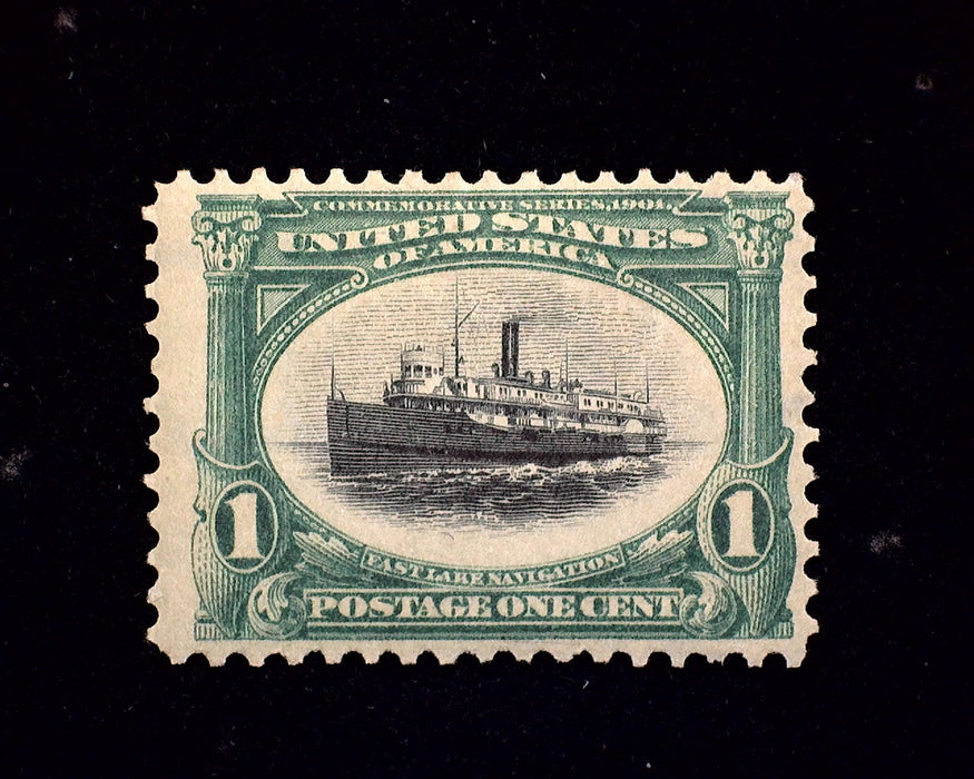 #294 Pan American Mint F/VF H US Stamp