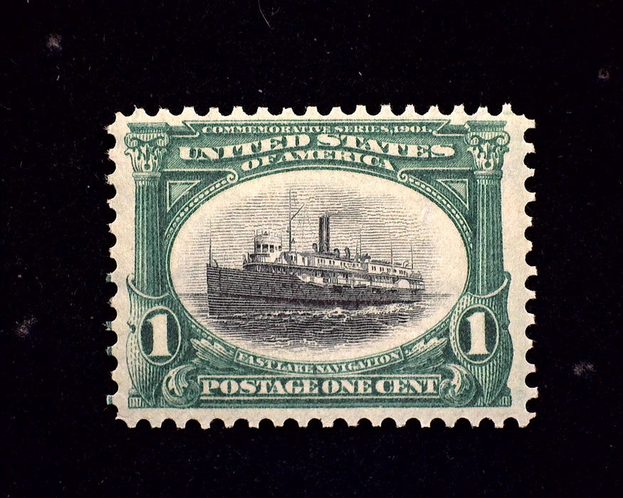 #294 1 cent Pan American Mint F/VF NH US Stamp