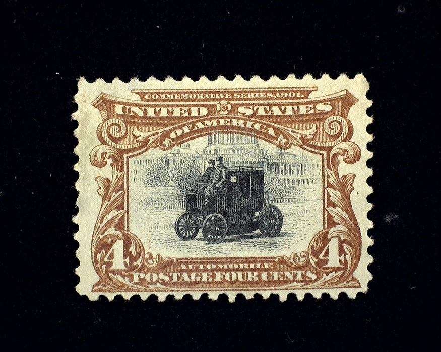 #296 4 cent Pan American Mint F/VF Regummed US Stamp