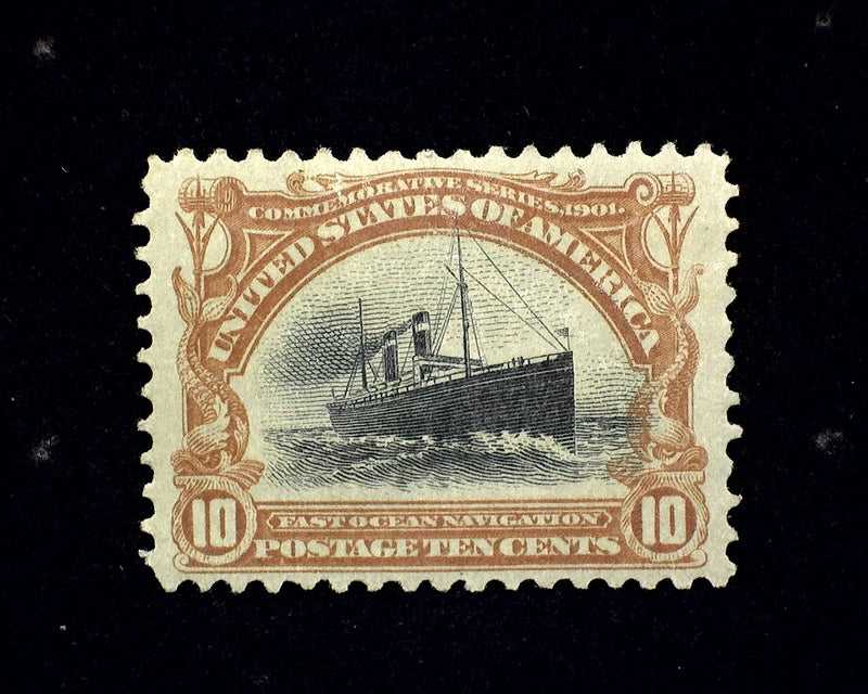 #299 10c Pan American Mint Vf/Xf LH - US Stamp