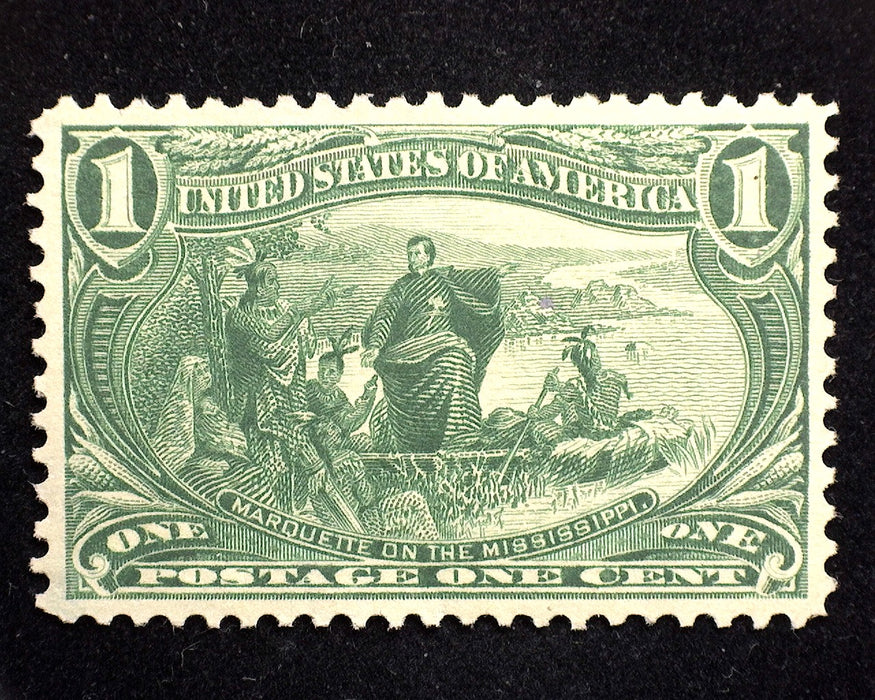 #285 No gum XF Mint US Stamp