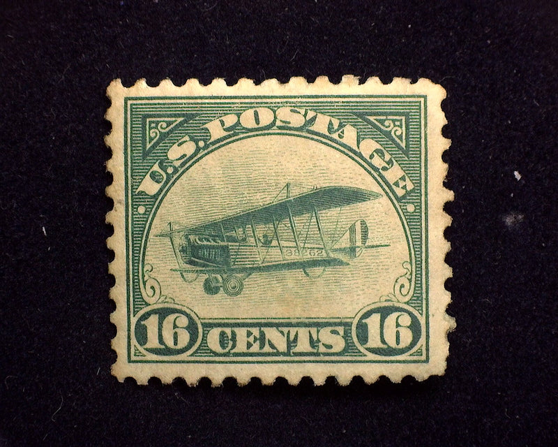 #C2 16c Airmail Regummed. Mint XF - US Stamp