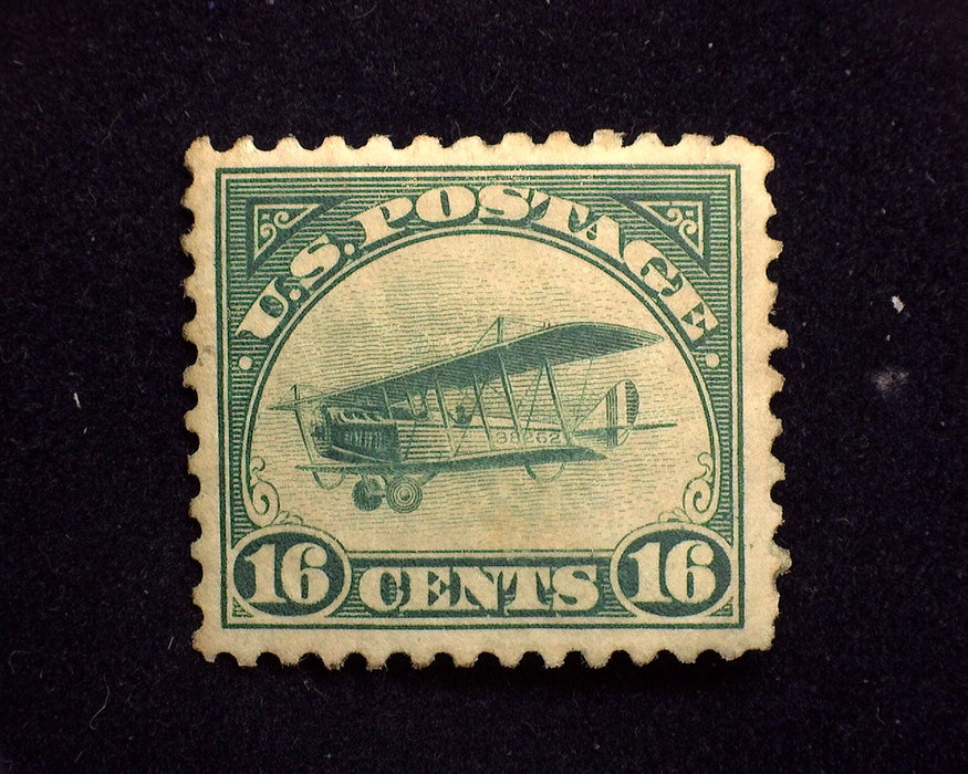 #C2 16c Airmail Regummed. Mint XF - US Stamp