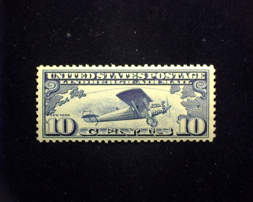 #C10 10c Lindberg Mint XF NH - US Stamp