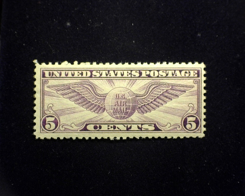 #C12 5c Airmail Mint Vf/Xf NH - US Stamp