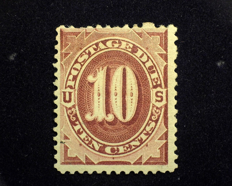 #J19 10c Postage Due. F H Mint - US Stamp