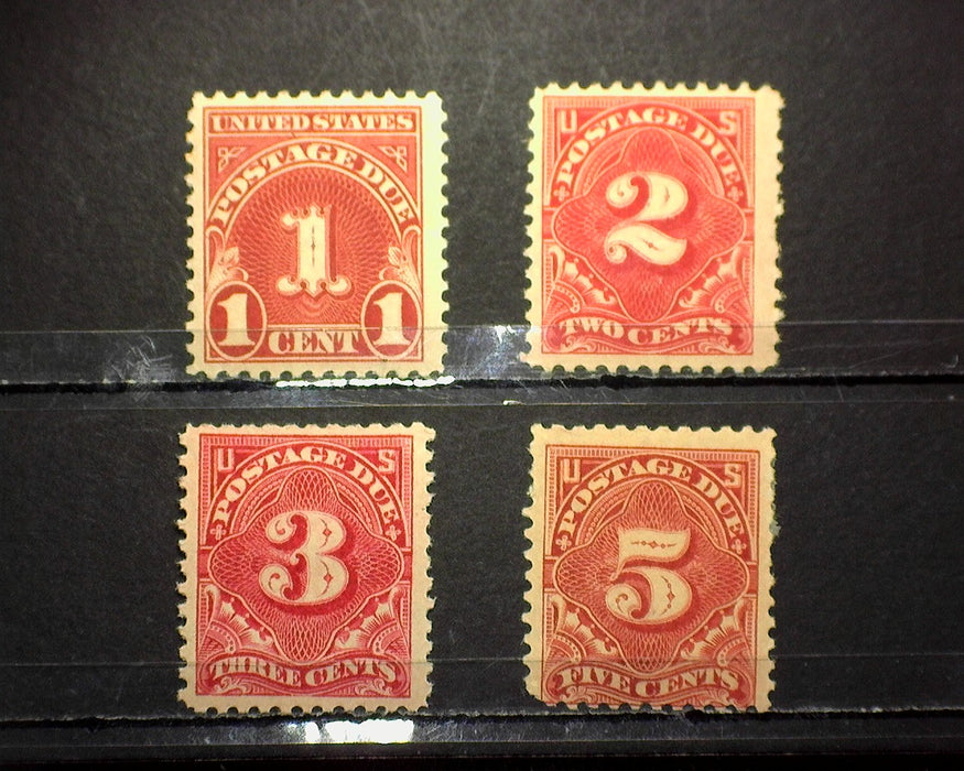 #J70-J73 F/VF LH Mint US Stamp