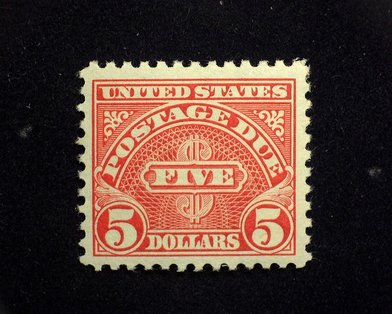 #J78 $5.00 Postage Due Vf/Xf NH Mint - US Stamp