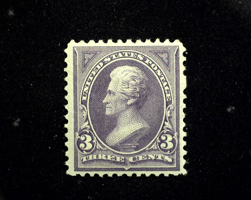 #253 Pin head thin. Mint Vf/Xf H - US Stamp