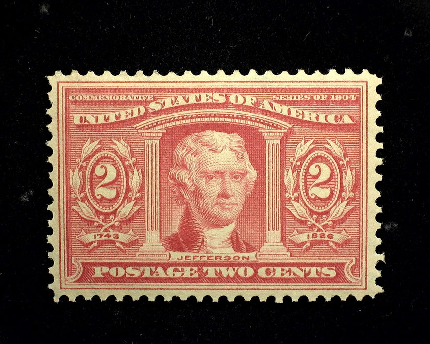 #324 2 cent Louisiana Purchase Mint Vf/Xf NH US Stamp