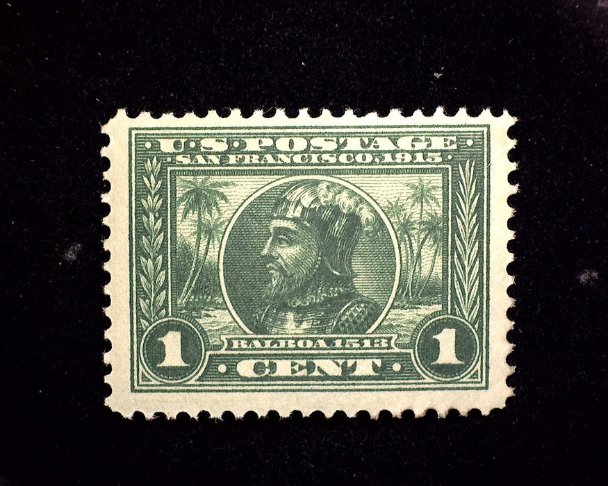 #397 1c Panama Pacific Nice appearance. Mint Vf/Xf Part O.G. US Stamp
