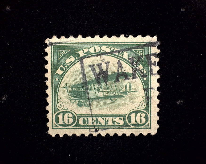 #C2 16 cent Airmail Vf/Xf Used US Stamp