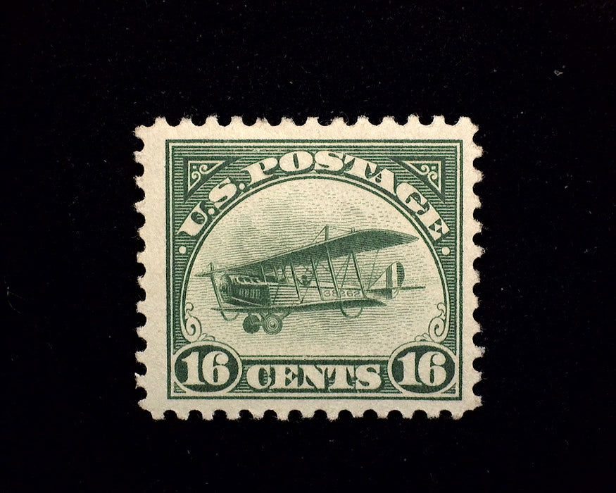 #C2 16 cent Airmail Vf/Xf LH Mint US Stamp