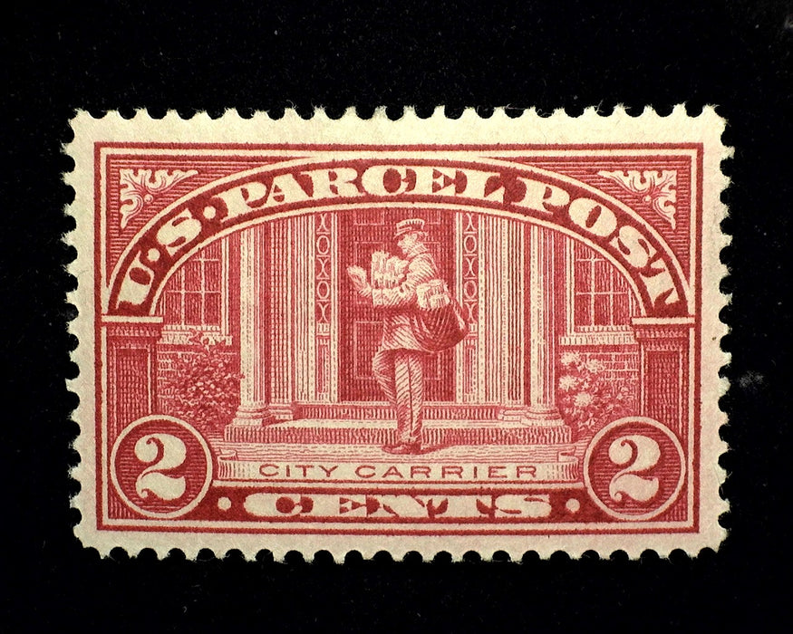 #Q2 2 cent Parcel Post XF H Mint US Stamp