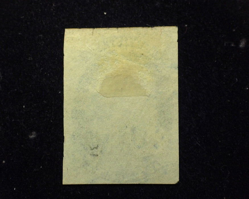 #7 Used 3 margin stamp with faint cancel. F/VF US Stamp