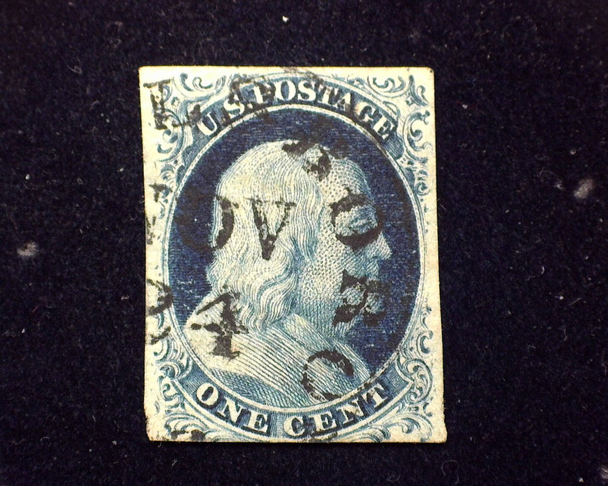 #9 Used Fresh stamp with great color. VF US Stamp