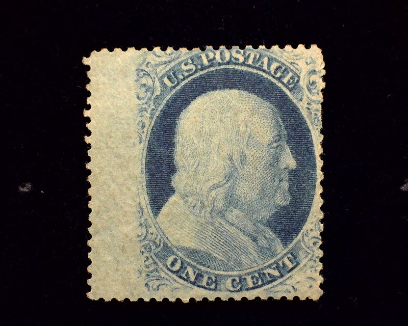 #24 Large margin from left side of sheet. Mint VF NH - US Stamp