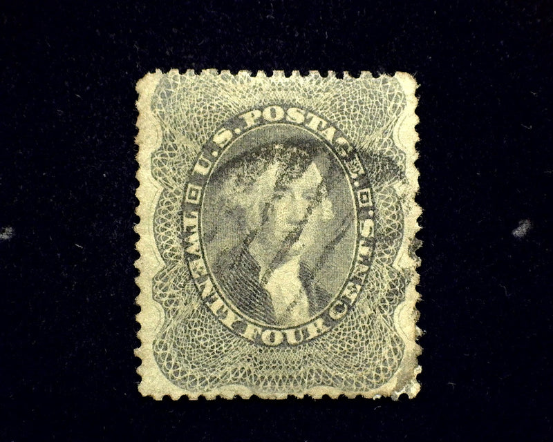 #37a Nice appearing stamp with small sealed tear. Vf/Xf Used - US Stamp