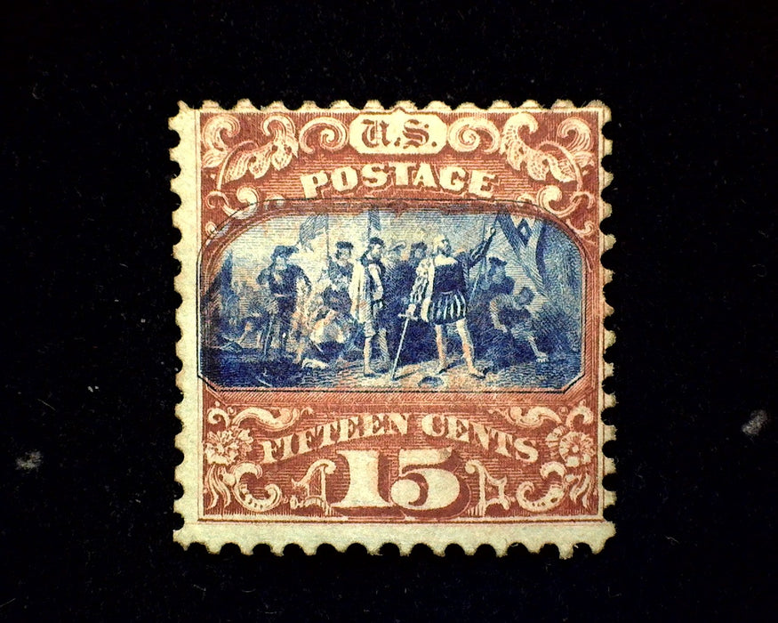 #119 Regummed but sound. Mint F US Stamp