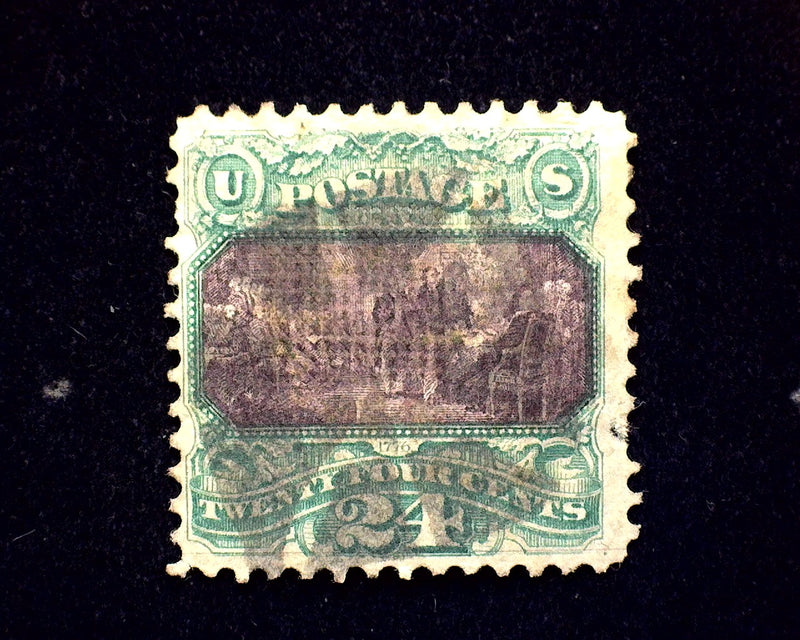 #120 One perf damage. Great color and appearance. F/VF Used - US Stamp
