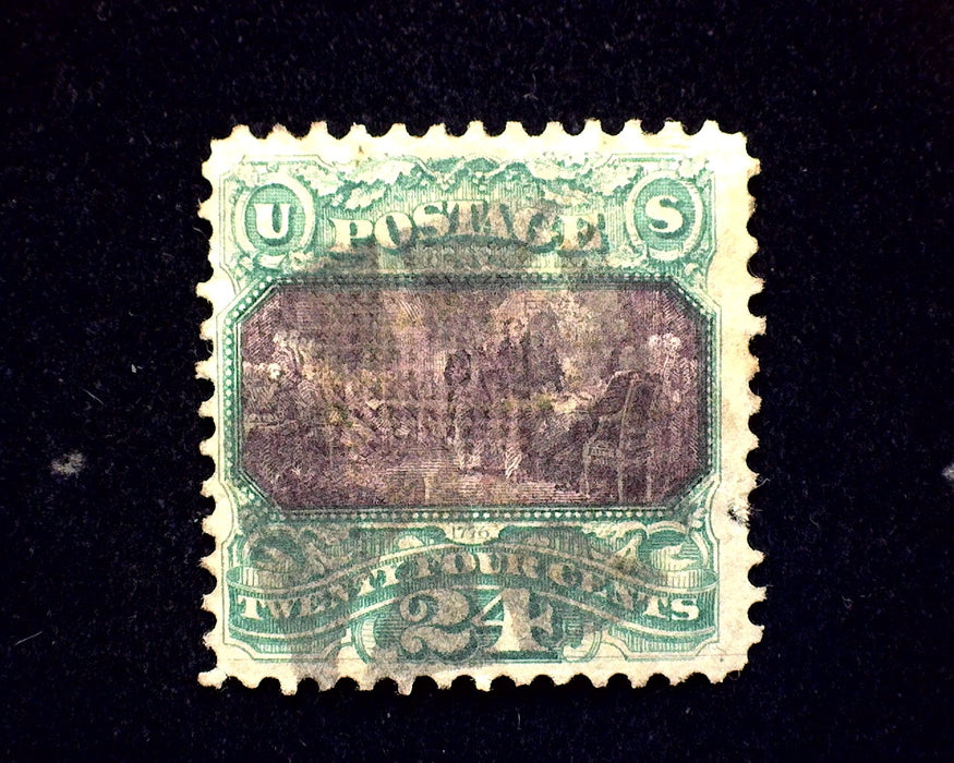 #120 One perf damage. Great color and appearance. Used F/VF US Stamp