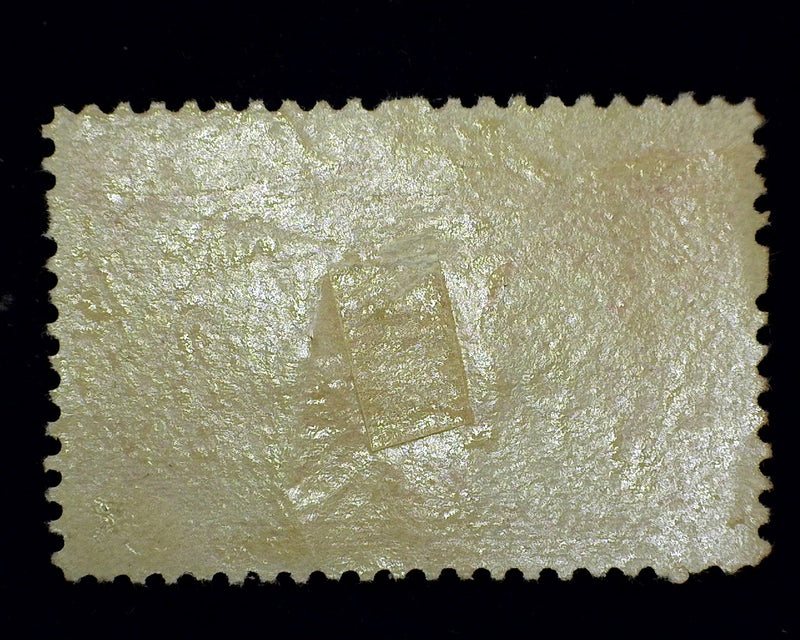#244 $4.00 Columbian Lightly disturbed O.G. Rich desirable crimson shade. Choice. Mint VF LH - US Stamp