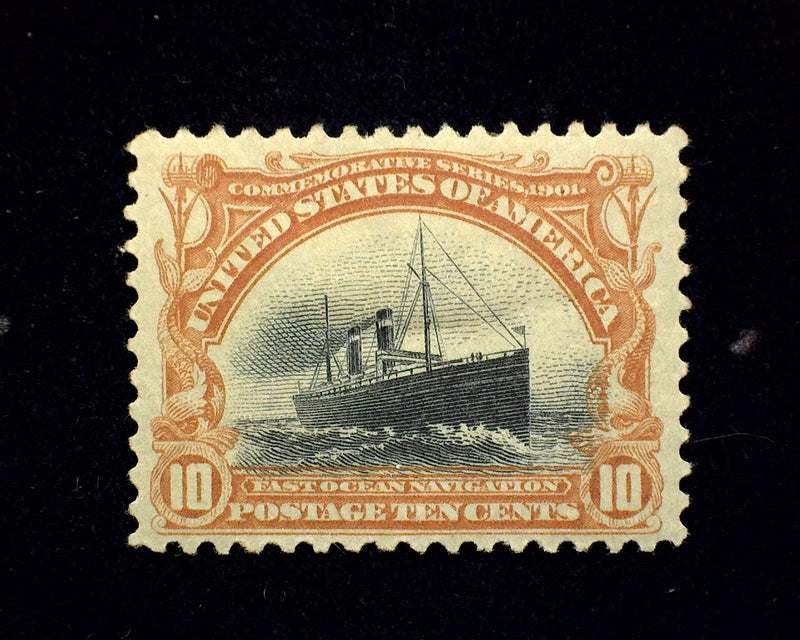 #299 10c Pan American Mint VF H - US Stamp