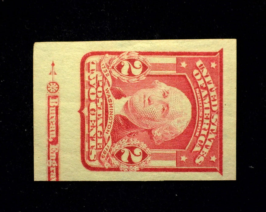 #320 Outstanding impt margin stamp. Mint Sup NH US Stamp