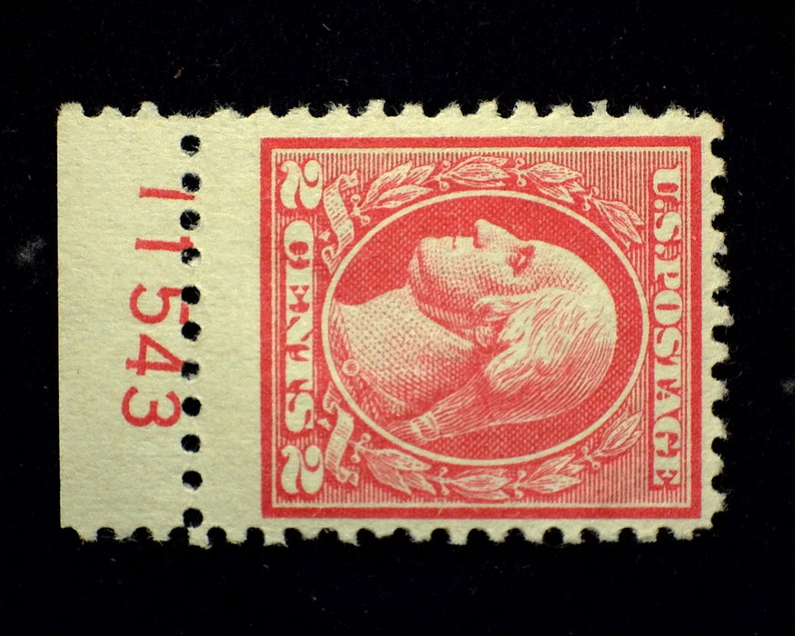 #528 Mint Fresh PL#11543 single F/VF NH US Stamp