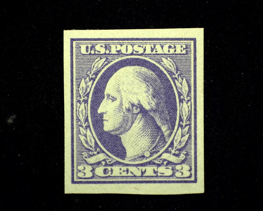 #535 Mint Minute gum skips XF NH US Stamp
