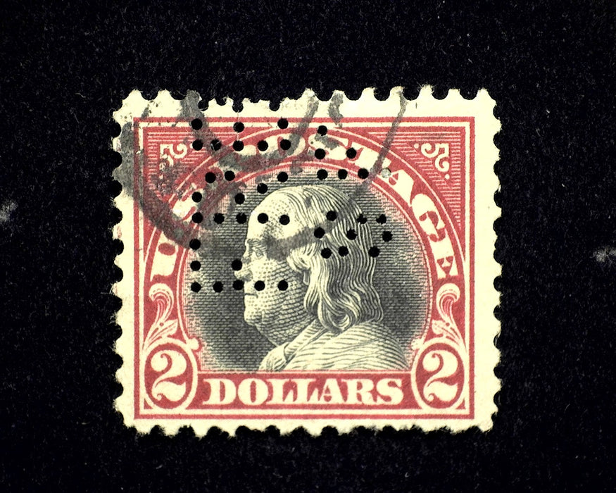 #547 Used Perf-ins F/VF US Stamp