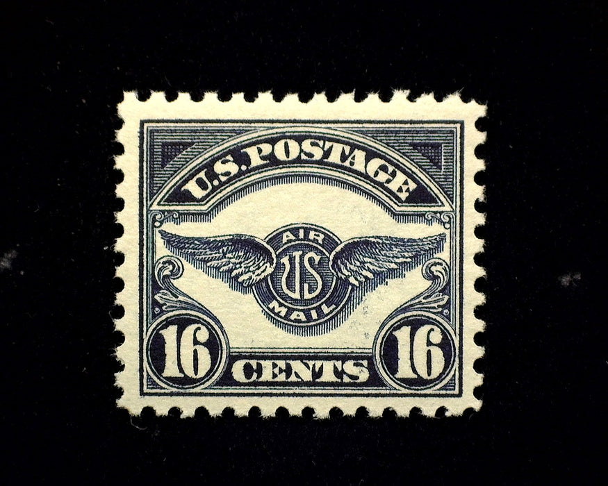#C5 Mint 16 Cent Air Mail Choice large margin stamp. Vf/Xf NH US Stamp