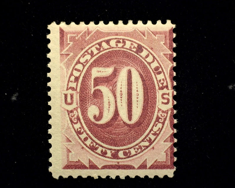 #J28 50c Postage Due Mint F H - US Stamp