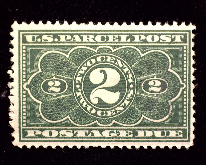#JQ2 Mint 2 Cent Parcel Post Postage Due F LH US Stamp