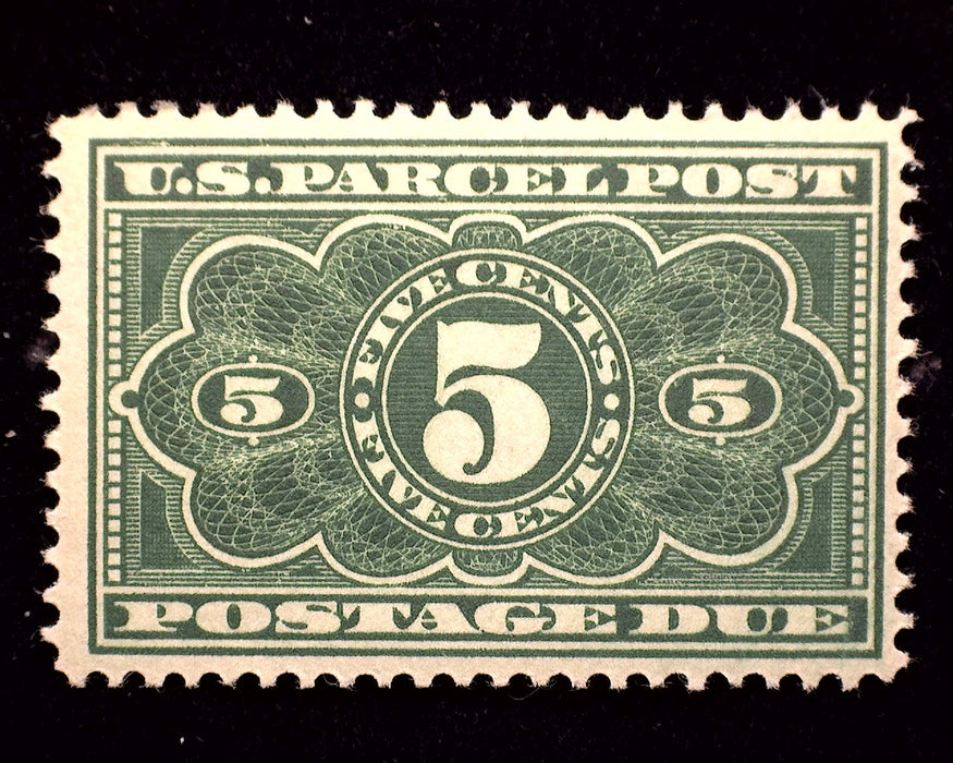 #JQ3 Mint 5 Cent Parcel Post Postage Due VF NH US Stamp