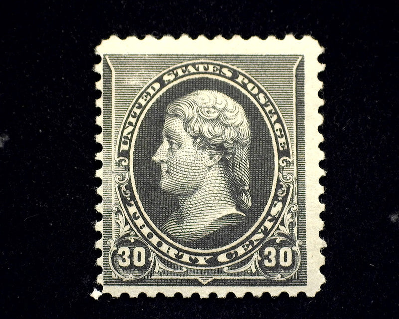 #228 Thin. Mint F H - US Stamp