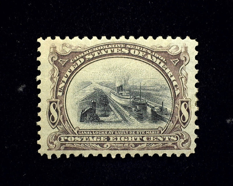 #298 8c Pan American Mint Vf/Xf LH - US Stamp