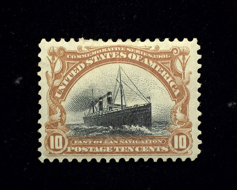 #299 10c Pan American Mint XF LH - US Stamp
