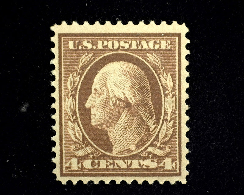 #377 4c Washington Mint Vf/Xf LH - US Stamp