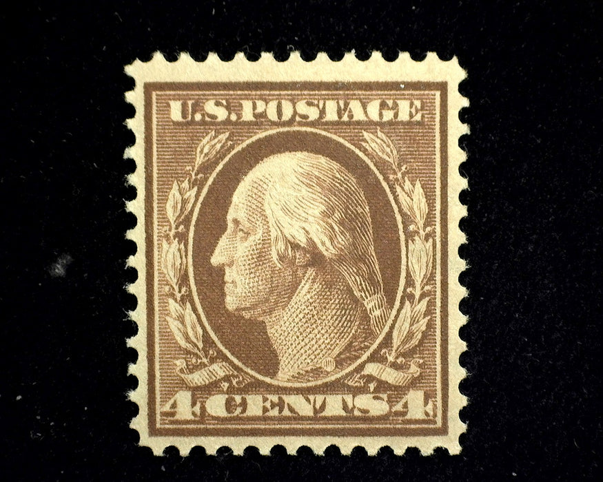 #377 4c Washington Mint Vf/Xf LH US Stamp