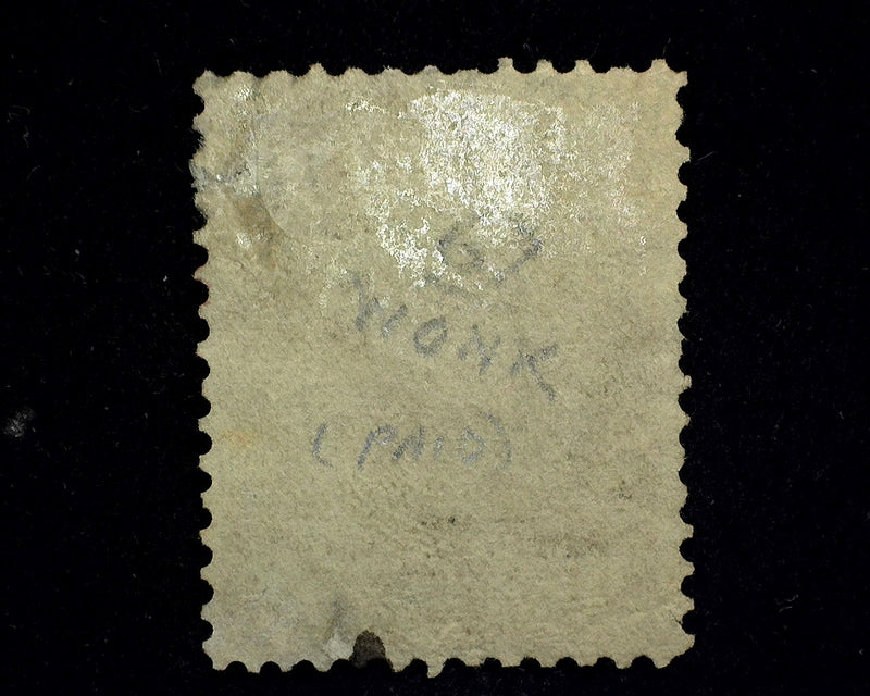 #67 Nice appearing stamp with small faults. VF/XF Used - US Stamp