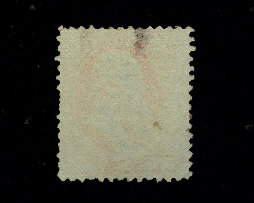 #138 Small thin. F Used US Stamp