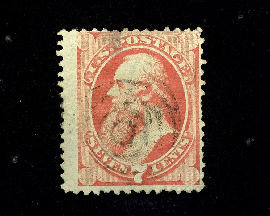 #138 Small thin. F Used US Stamp