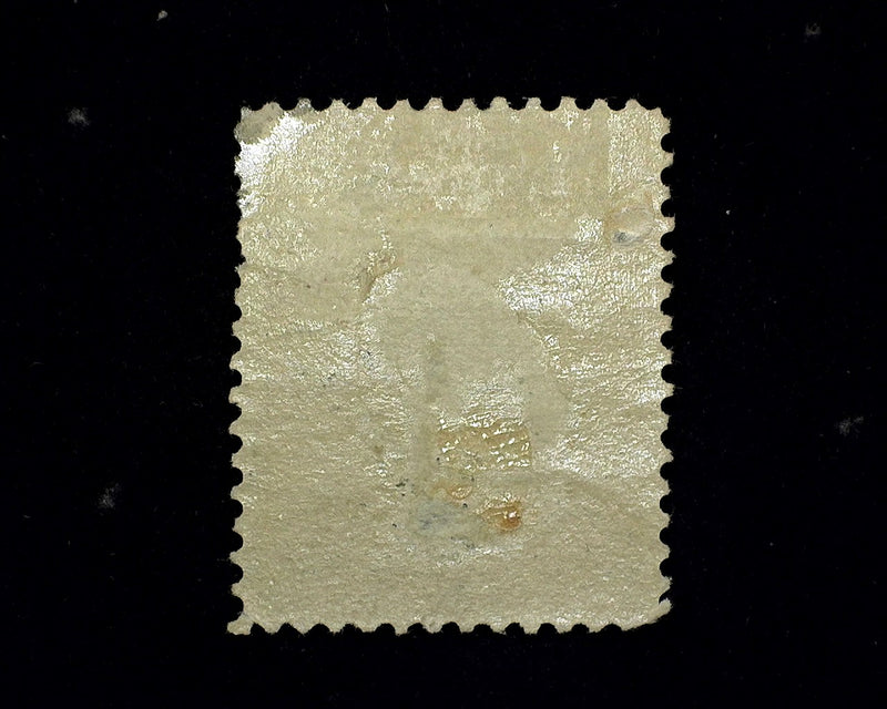 #216 Pin head sized thin. Mint VF/XF H - US Stamp