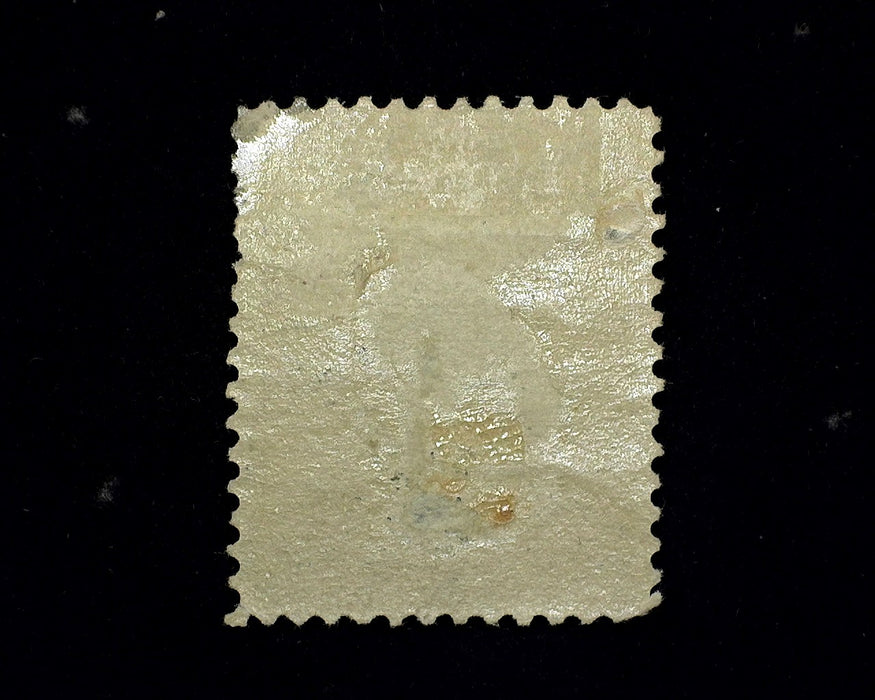 #216 Pin head sized thin. Mint VF/XF H US Stamp