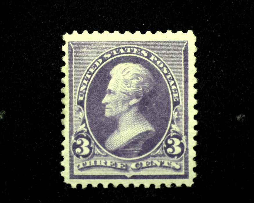 #221 Mint Fresh large margin stamp. VF/XF LH US Stamp