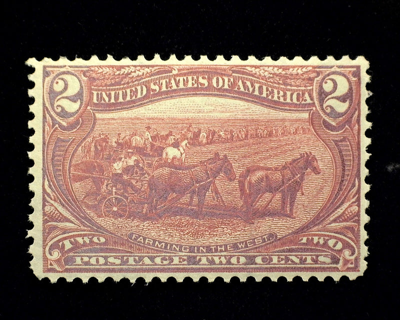 #286 2c Trans Mississippi Mint VF/XF NH - US Stamp