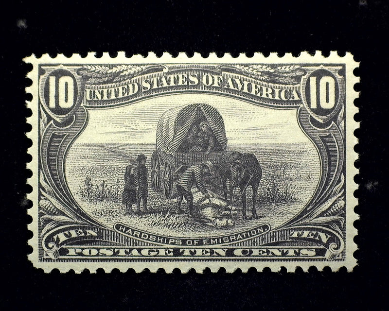 #290 10c Trans Mississippi A Gem! Mint XF VLH - US Stamp