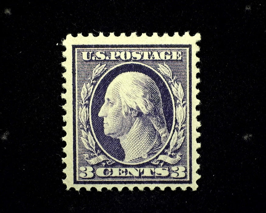 #376 3c Washington Mint VF NH US Stamp